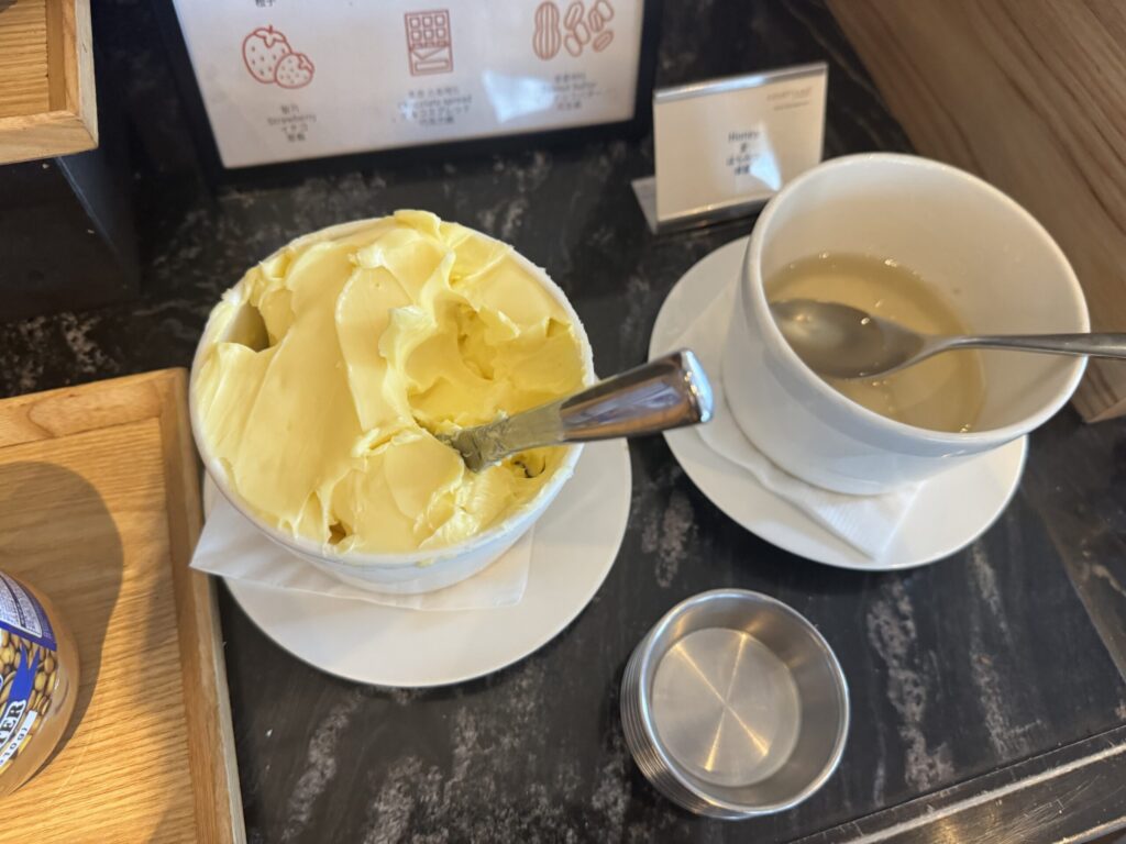 コートヤード・バイ・マリオット ソウル南大門 朝食ビュッフェ バター
