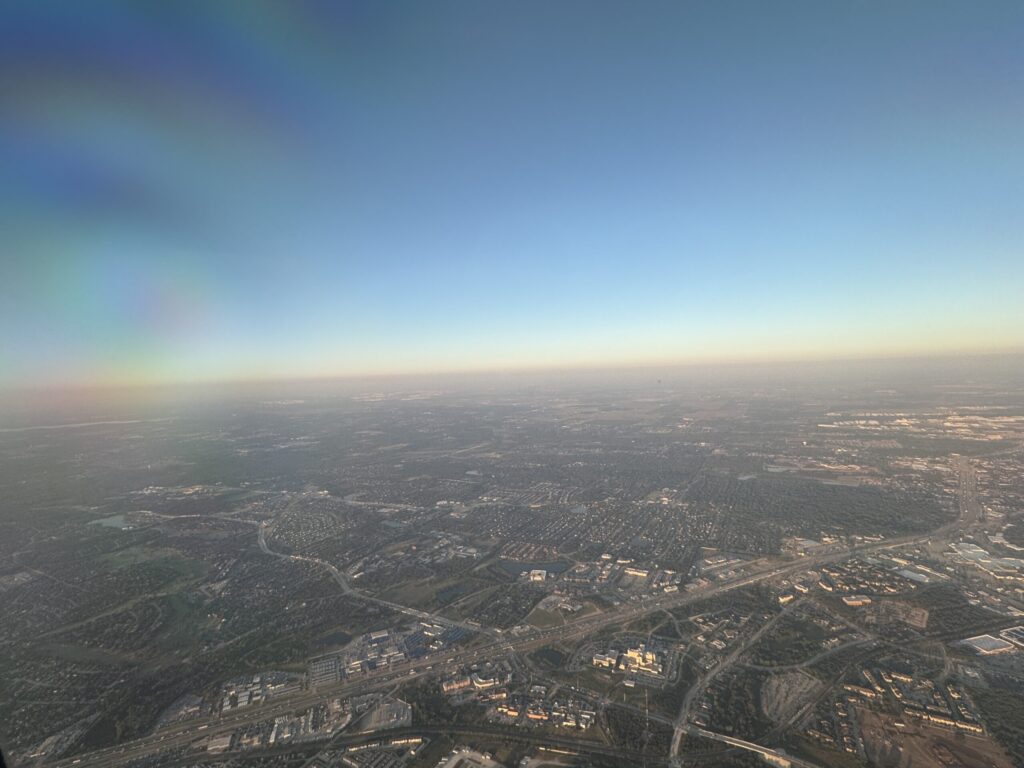 JAL国際線ファーストクラス 景色
