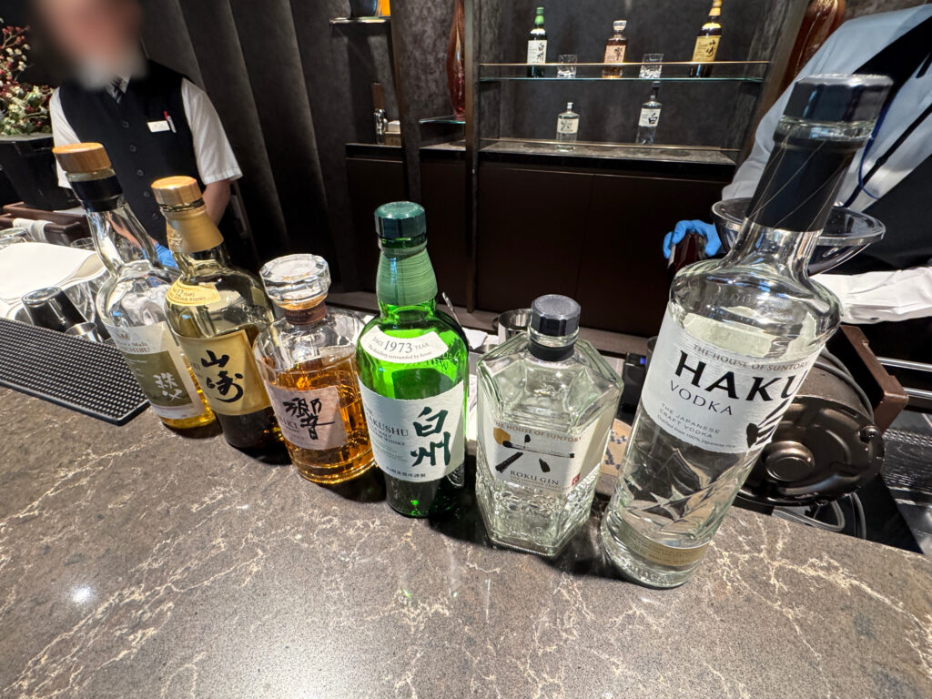 JALファーストクラスラウンジ JAL's SALON アルコール