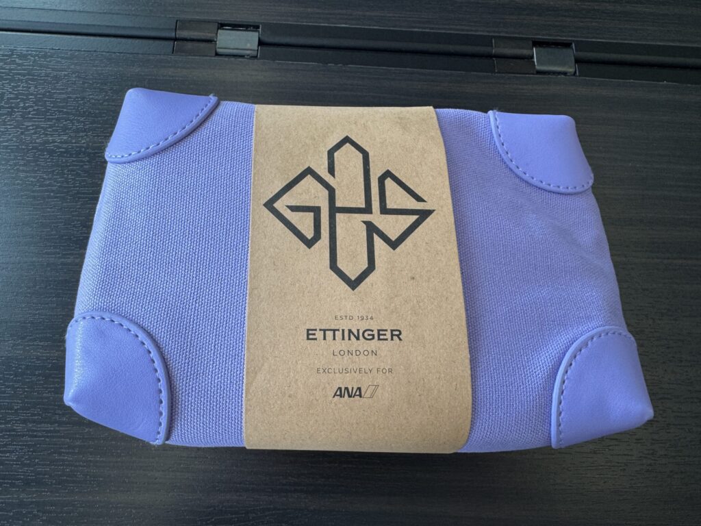 ANA 帰路 ファーストクラス アメニティ