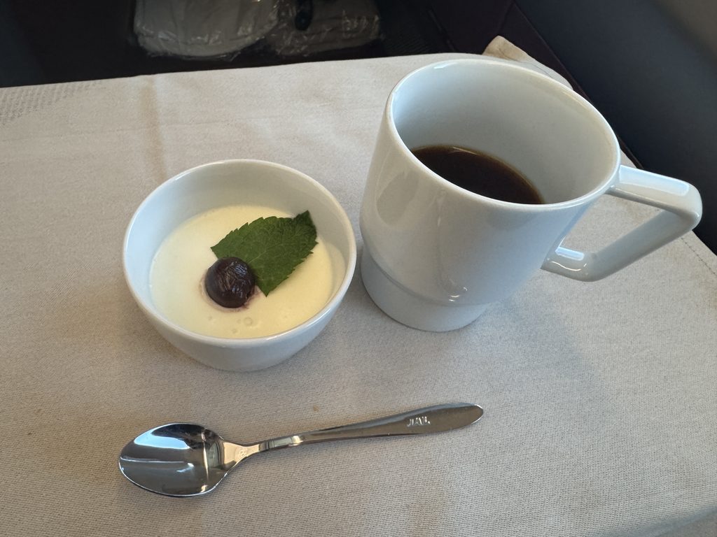 JAL A350-1000 機内食 デザート